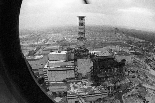 ☢ CHERNOBYL Snow Globe Pripyat Stalker Disaster Nuclear Power Plant ☭USSR 1986