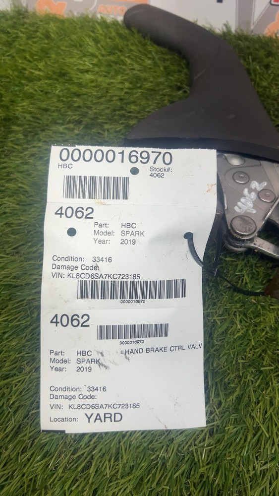 ✅ 2019 CHEVY SPARK Hand Brake Manual OEM