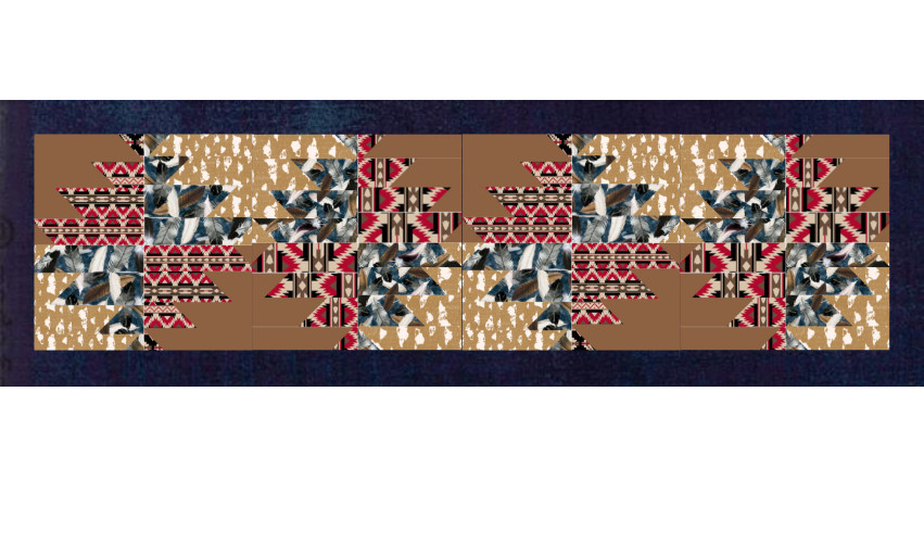 Aztec Table Runner Pattern