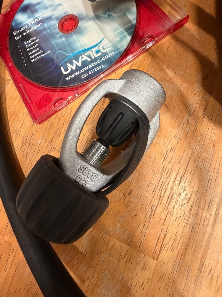 SCUBA Regulator Beuchat VX.10 Evolution DIN Yoke adapter Uwatec Smart COM