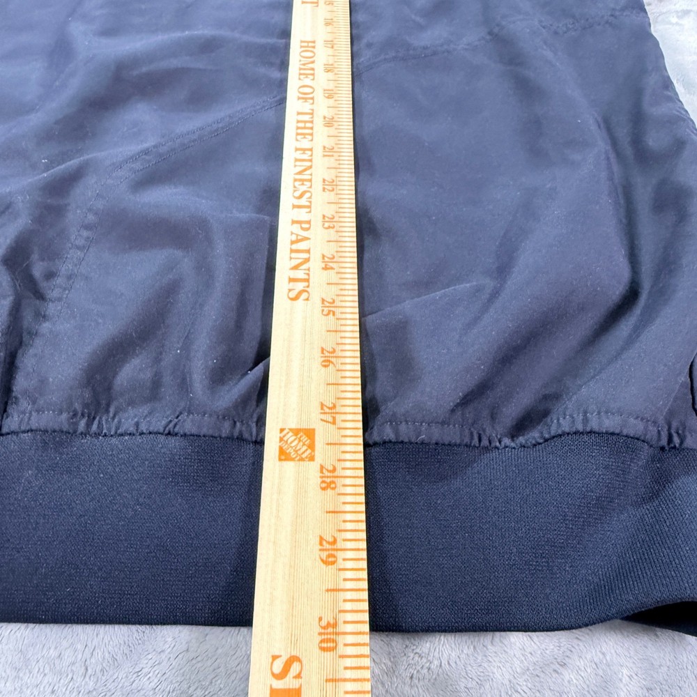 Zero Restriction Mens XL Navy Blue Microfiber Golf Pullover Windshirt Jacket