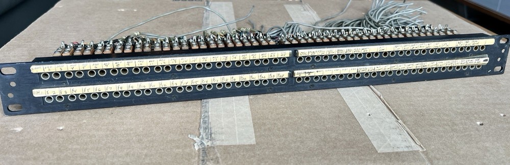 ADC 96 Point TT Audio Patchbays