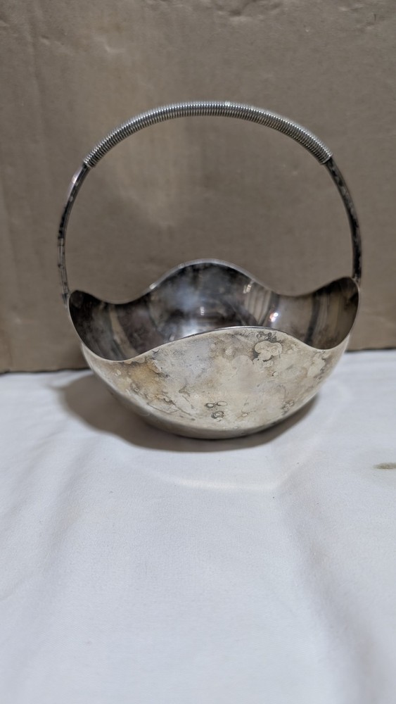 Vintage Silver Plated Candy Dish From Denmark. #149