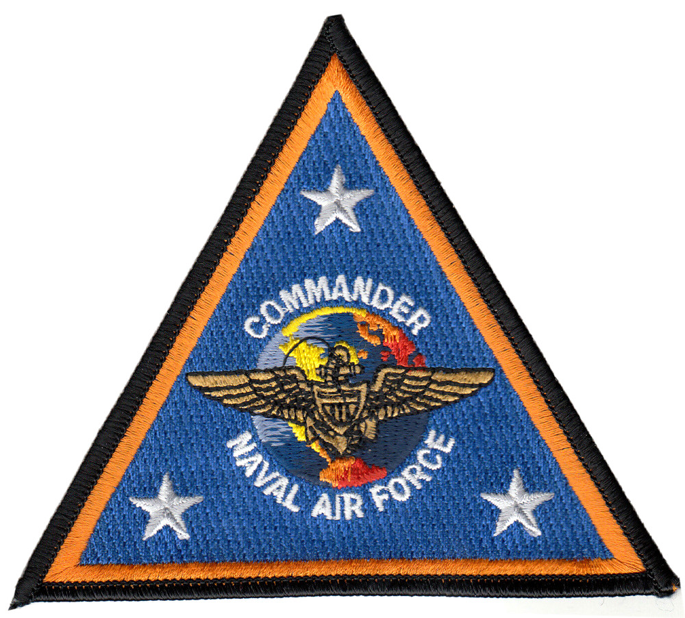 COMMANDER NAVAL AIR FORCE COMMAND CHEST PATCH