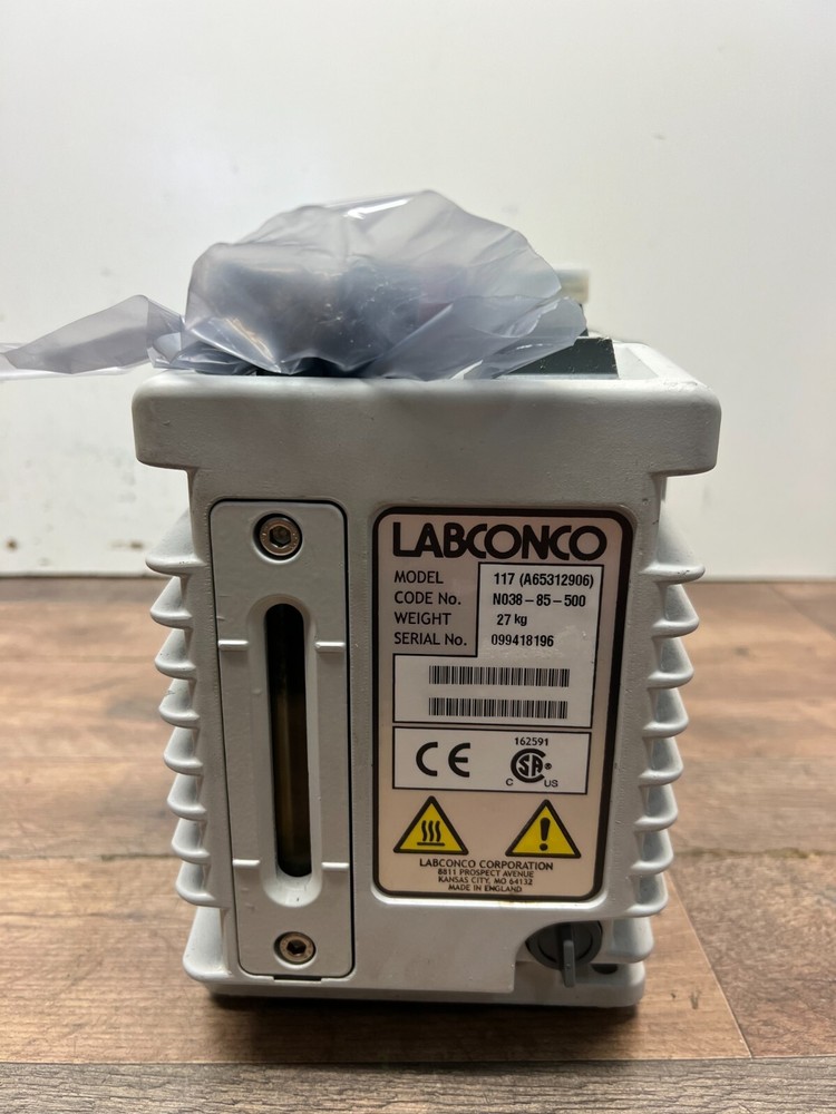 Labconco 117 Rotary Vane Vacuum Pump