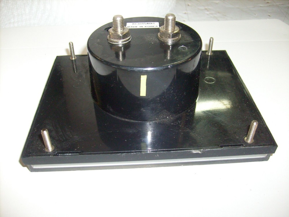 vintage Thermal Engineering Microns calibration scale Panel Meter - Atmosphere