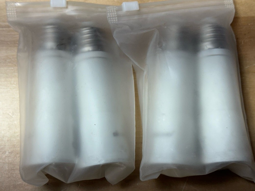 4 QTY - DiCUNO E26 Light Socket Extender LOT