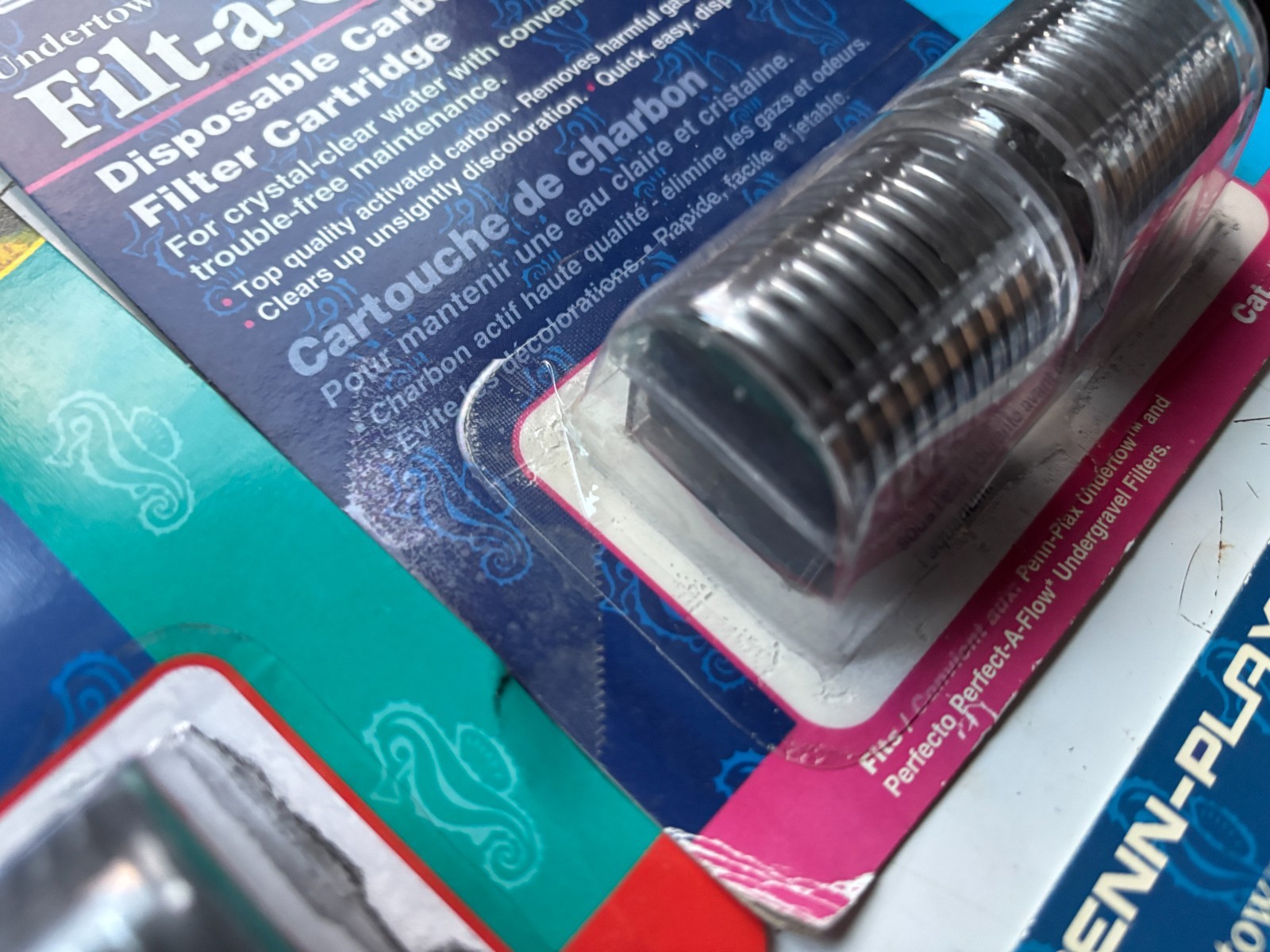 Penn-Plax Undertow Filt-A-Carb Disposable Carbon Filter Cartridge Pick Quantity