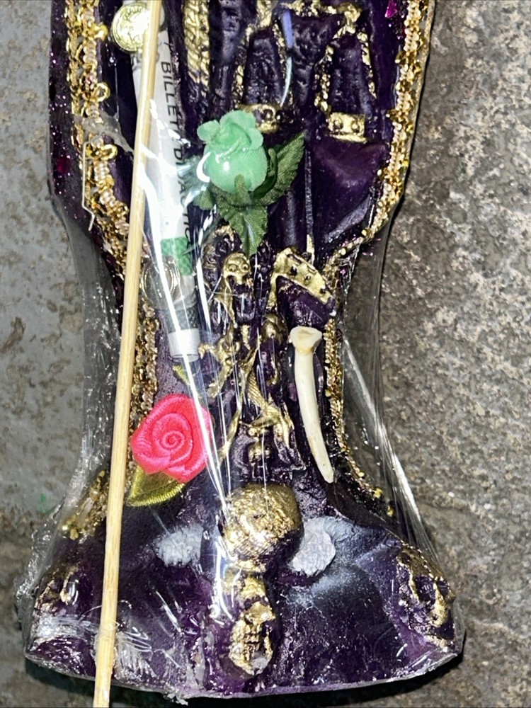 santa muerte purple 9in Fixed