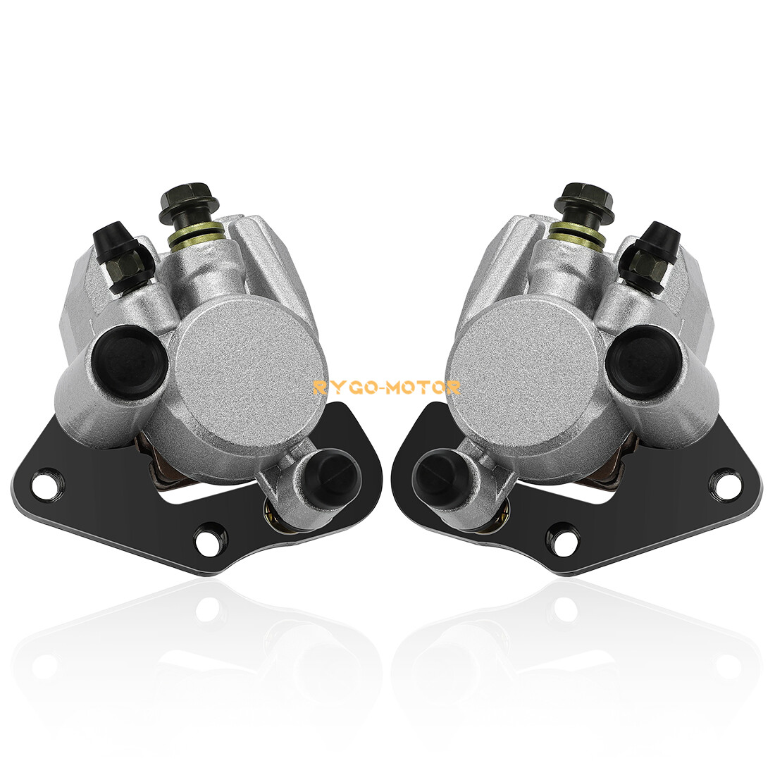 Front Brake Calipers & Disc Rotor for Kawasaki Prairie 360 KVF360 4x4 2003-2013