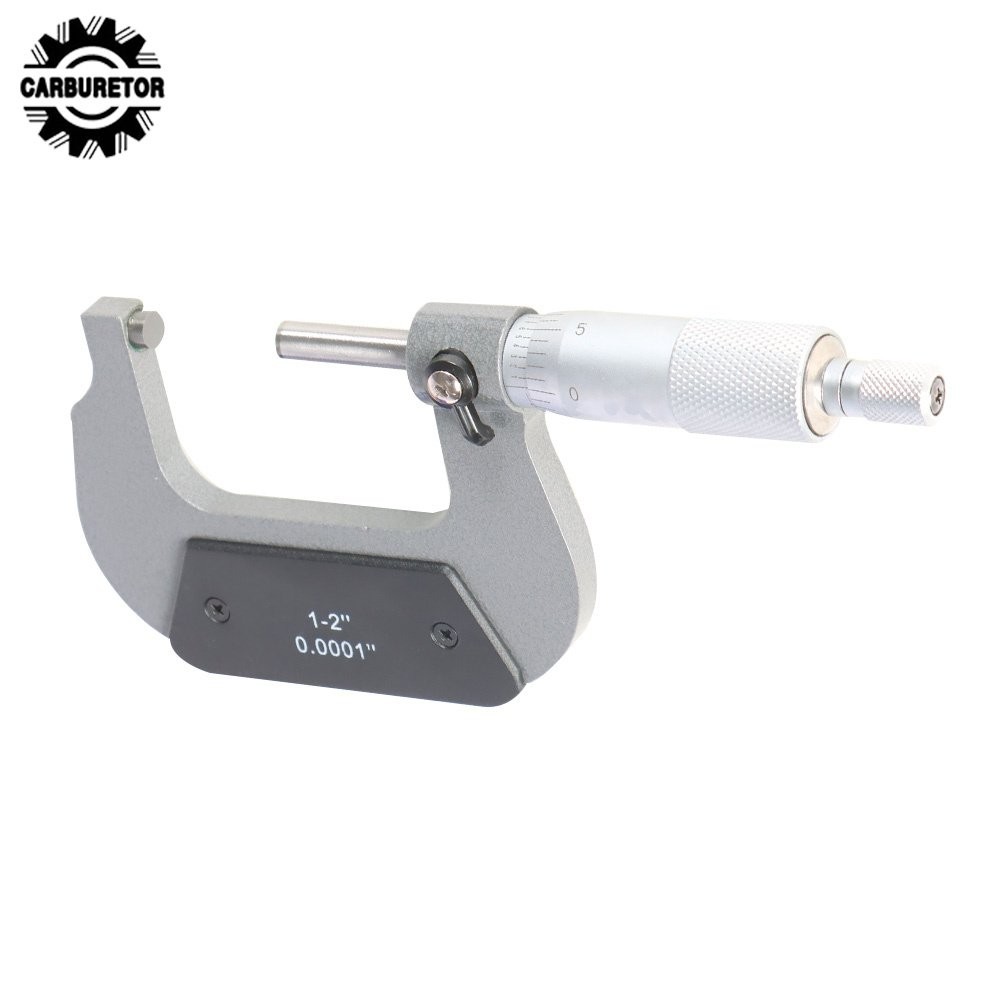 1-2 " .0001" Carbide Tipped Micrometer Outside Micrometer High Precision