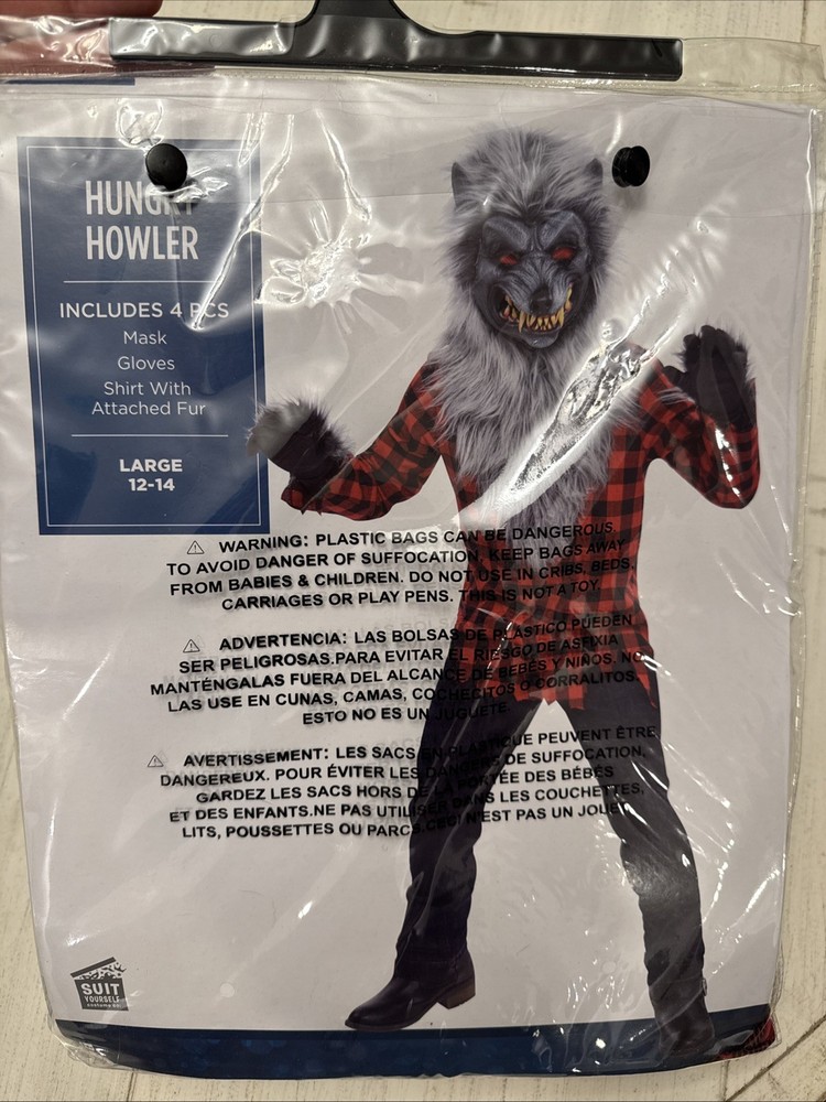 Hungry Howler Wolf Halloween Costume