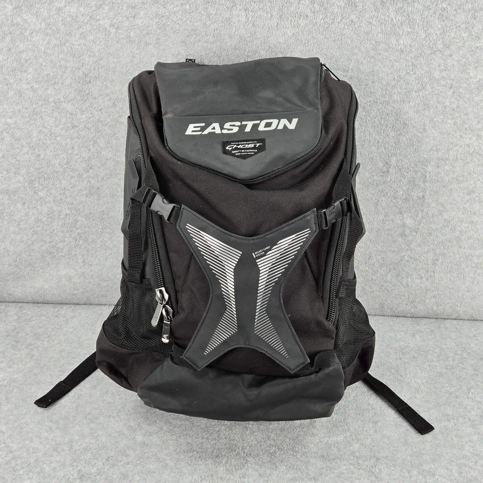 Easton Ghost NX Fastpitch Softball Backpack Equipment Gear Bag Black - Used