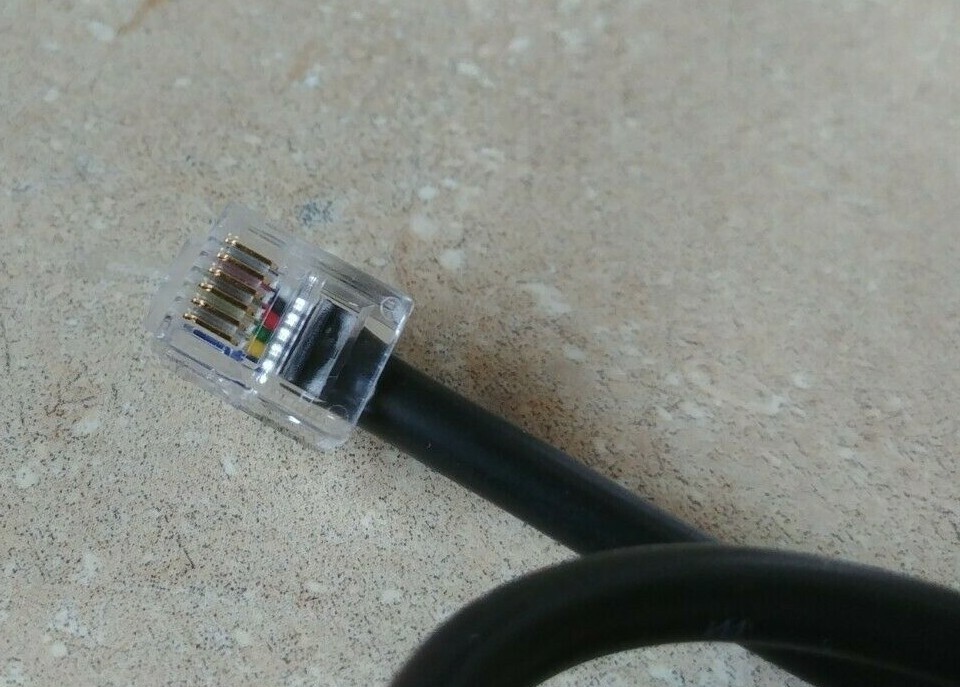 NCR 12V Dual 4-Pin CD1 CD2 Cash Drawer Splitter Cable 1432-C517-0009 497-0504115