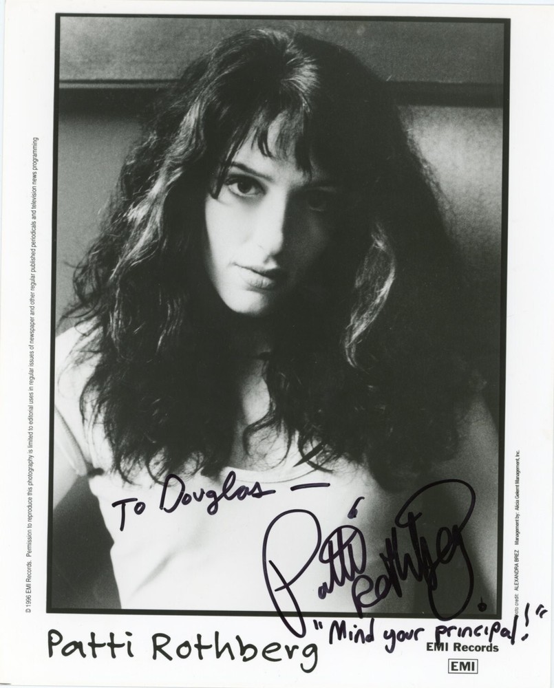 Patti Rothberg- Signed Photograph