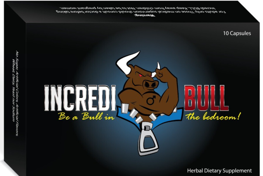 INCREDIBULL - Male Enhancer, Libido, Stamina, Sexual Wellness, Top Supplement!