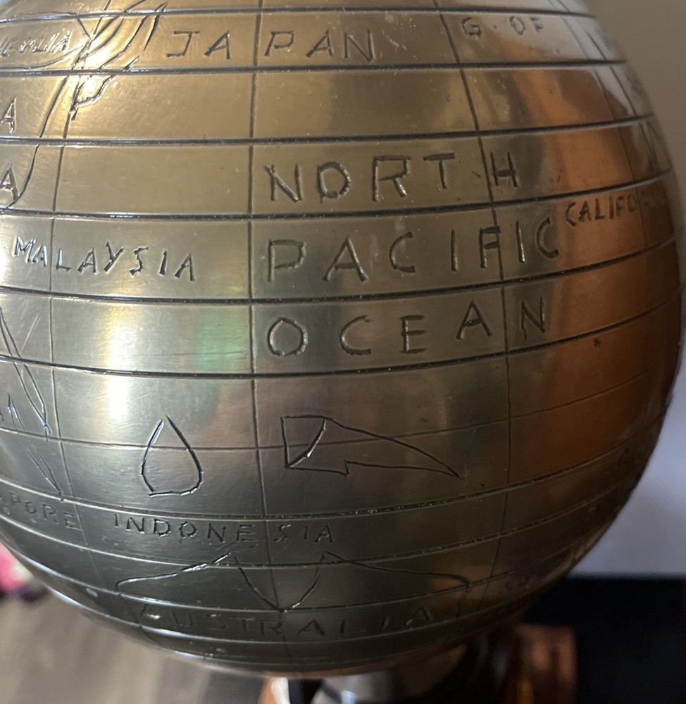 Bains Kushnick Clock Globe