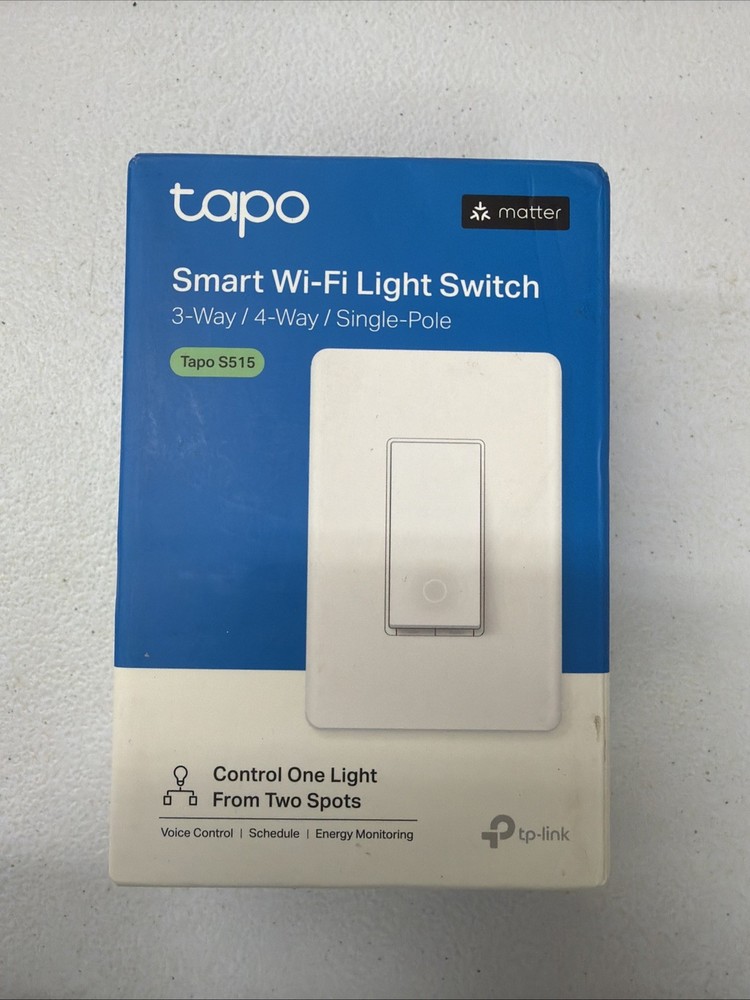 TP-Link Tapo S515 Smart Wi-Fi Light Switch – Single Pole - ECS