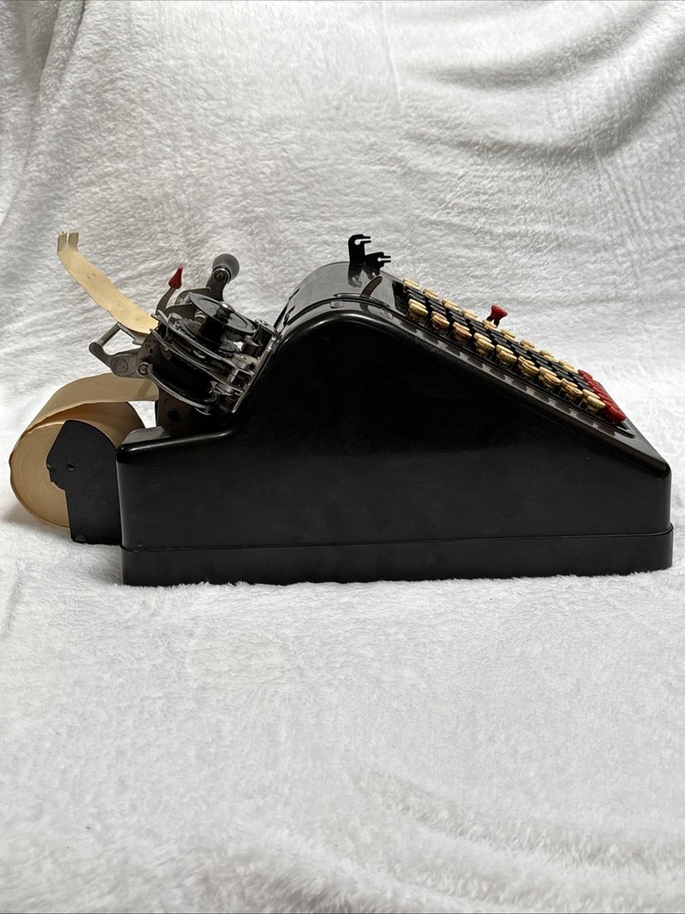 Vintage Smith & Corona Hand Crank Adding Machine