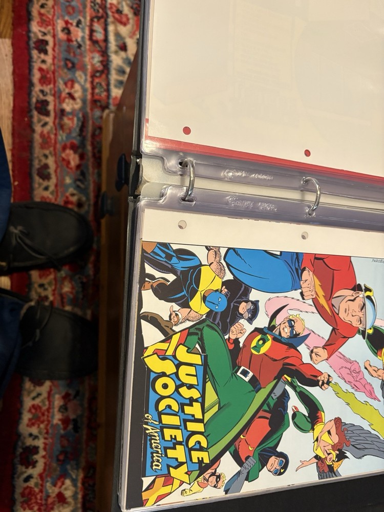 Comic Book Bio Binder
