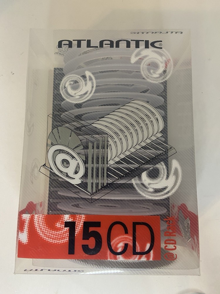 15 CD @ CD Rack Made By Atlantic NIB HTF RARE