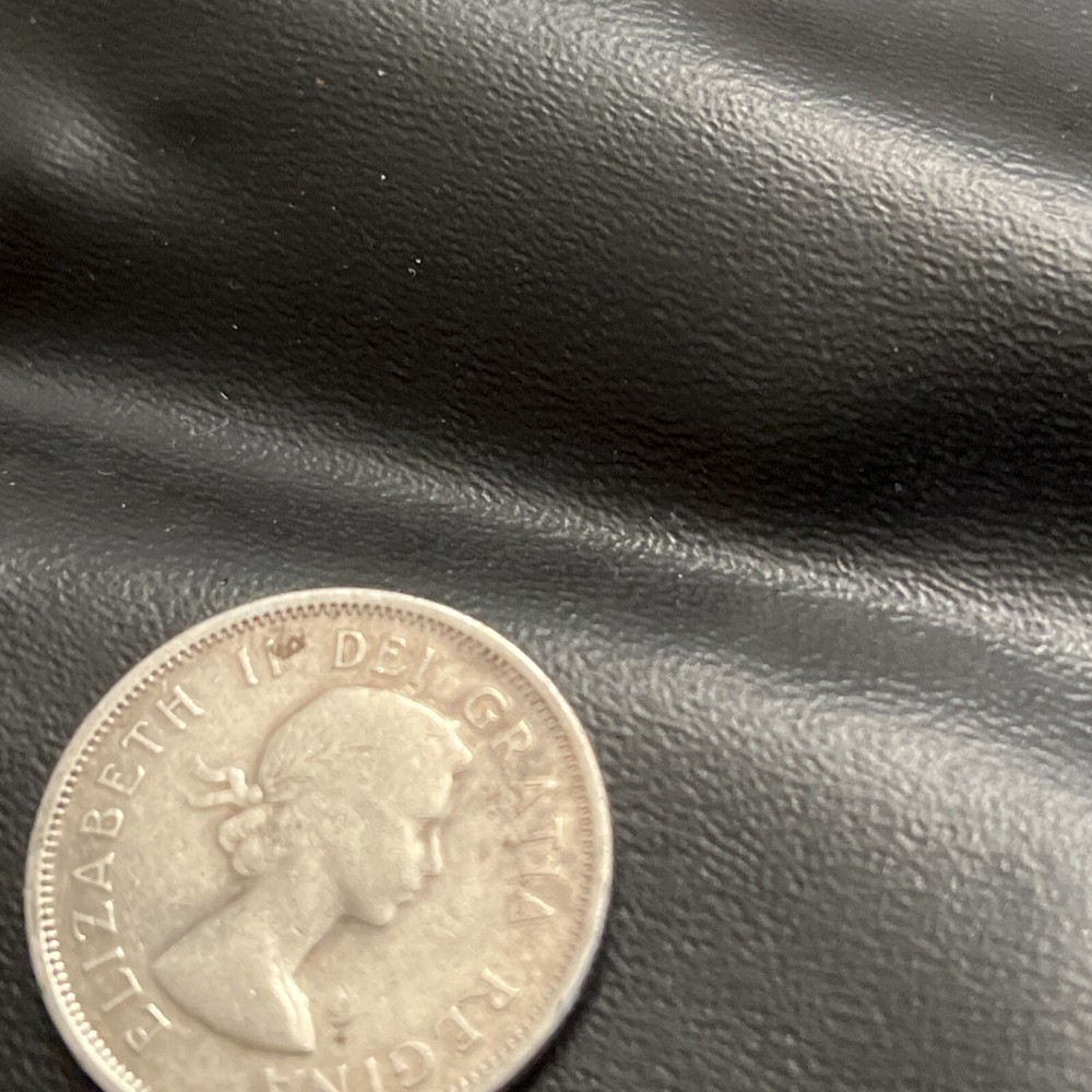 1955 Canada 25 Cents .800 Silver Coin