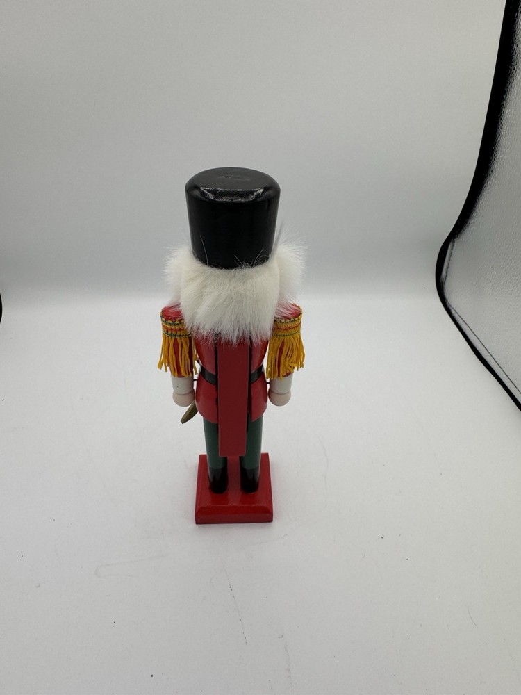 Vtg Kurt Adler 10 Inch Nutcracker In Original Box