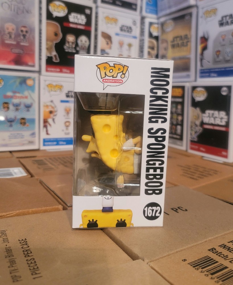 Funko POP! SpongeBob Squarepants - Mocking SpongeBob #1672 HOT TOPIC EXCLUSIVE