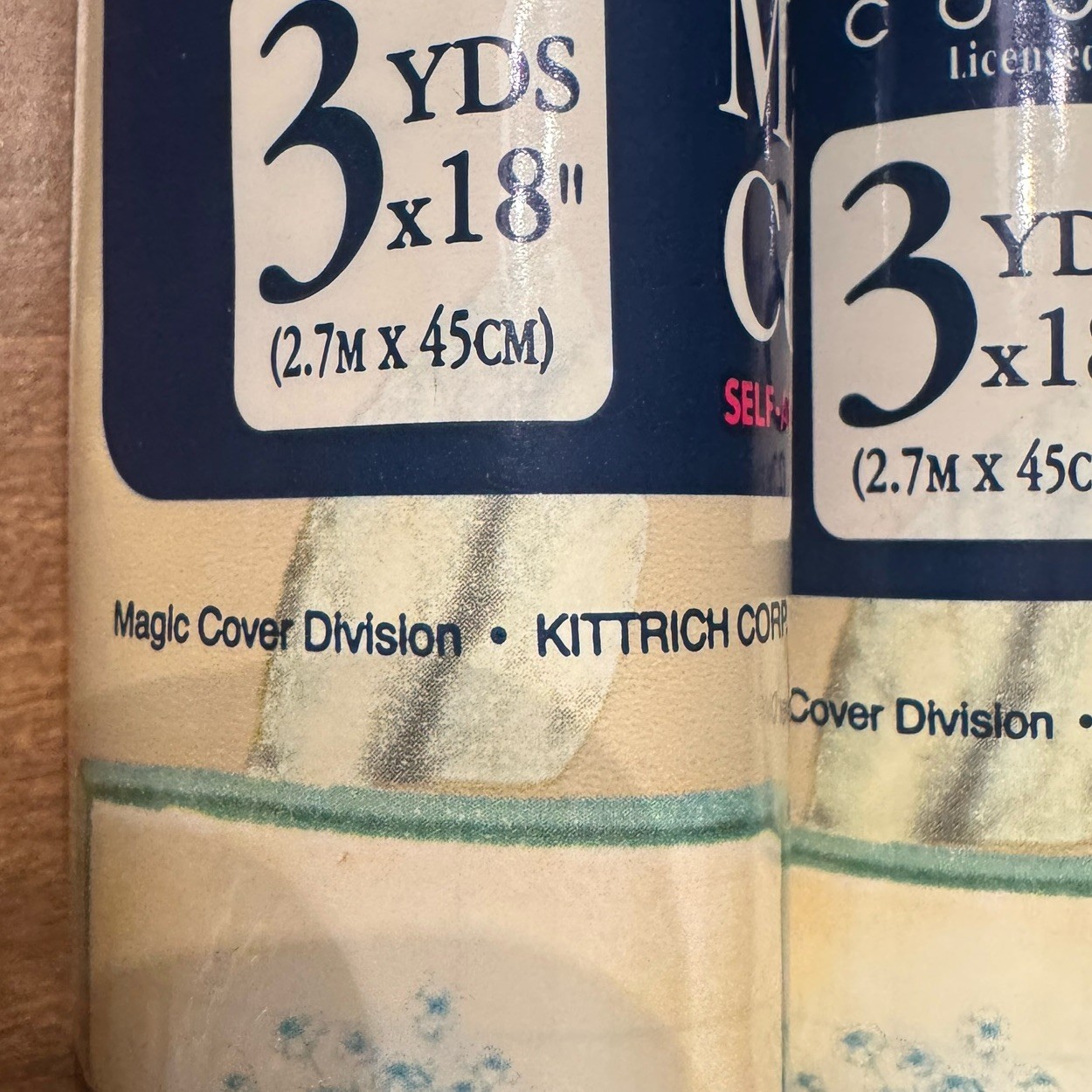 Pfaltzgraff Coordinates HERB GARDEN Magic Cover 2 Rolls shelf liner Vtg 1996