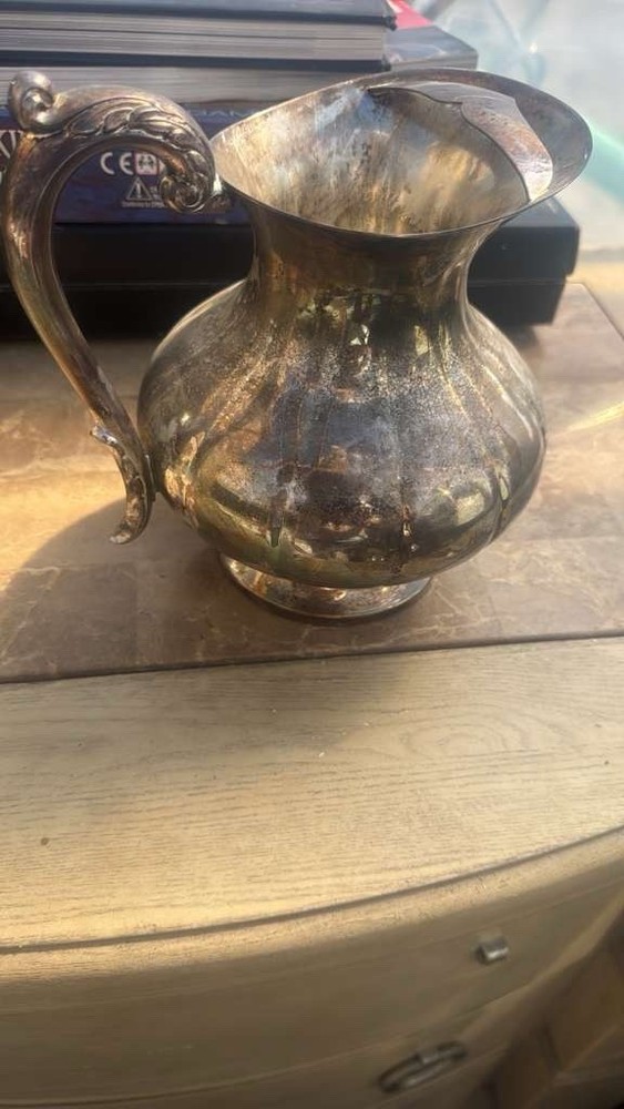 Sheffield Silverplate Victorian Pitcher