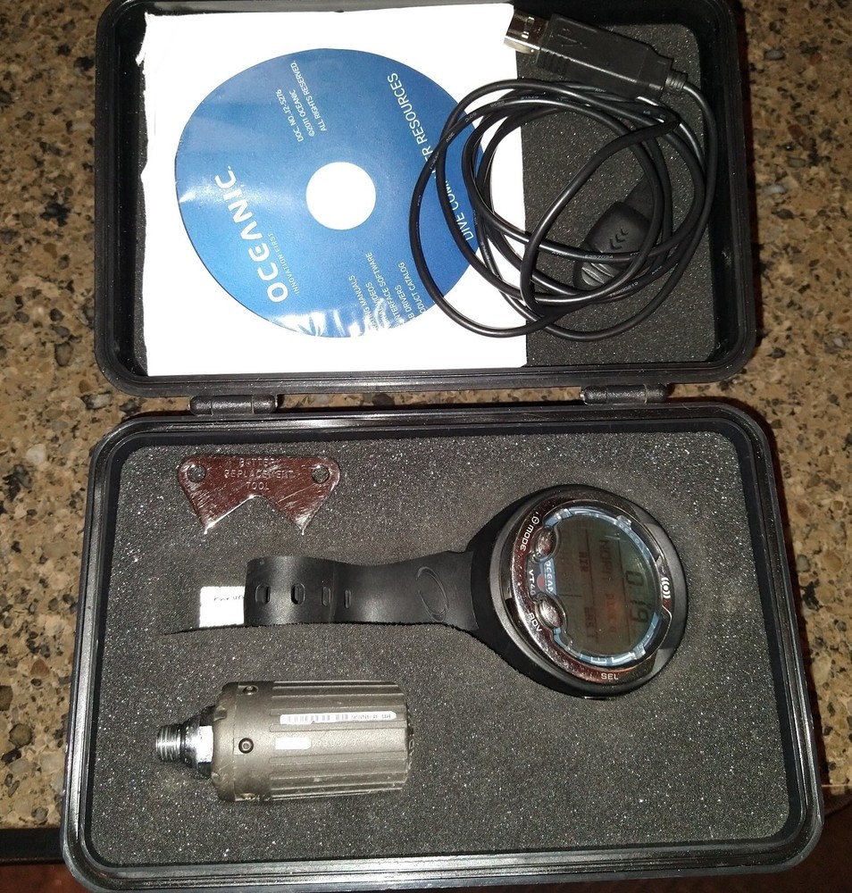 Oceanic VT4 Wireless Hoseless Wrist Dive Computer with Transmitter