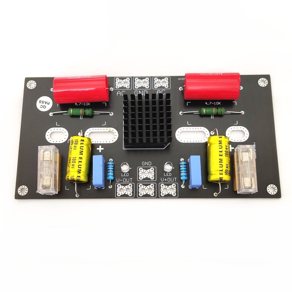 Rectifier filter capacitor board Power amplifier power board (without capacitor)