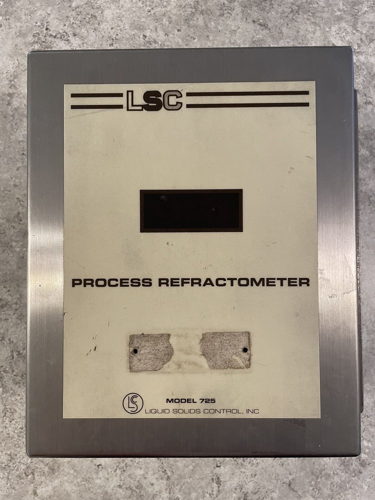 LIQUID SOLIDS CONTROLS 725N 120 Volt Process Refractometer