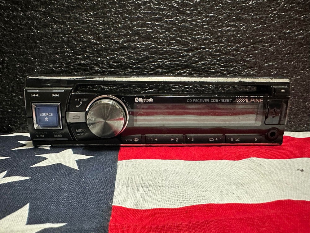 alpine  cde-133bt faceplate