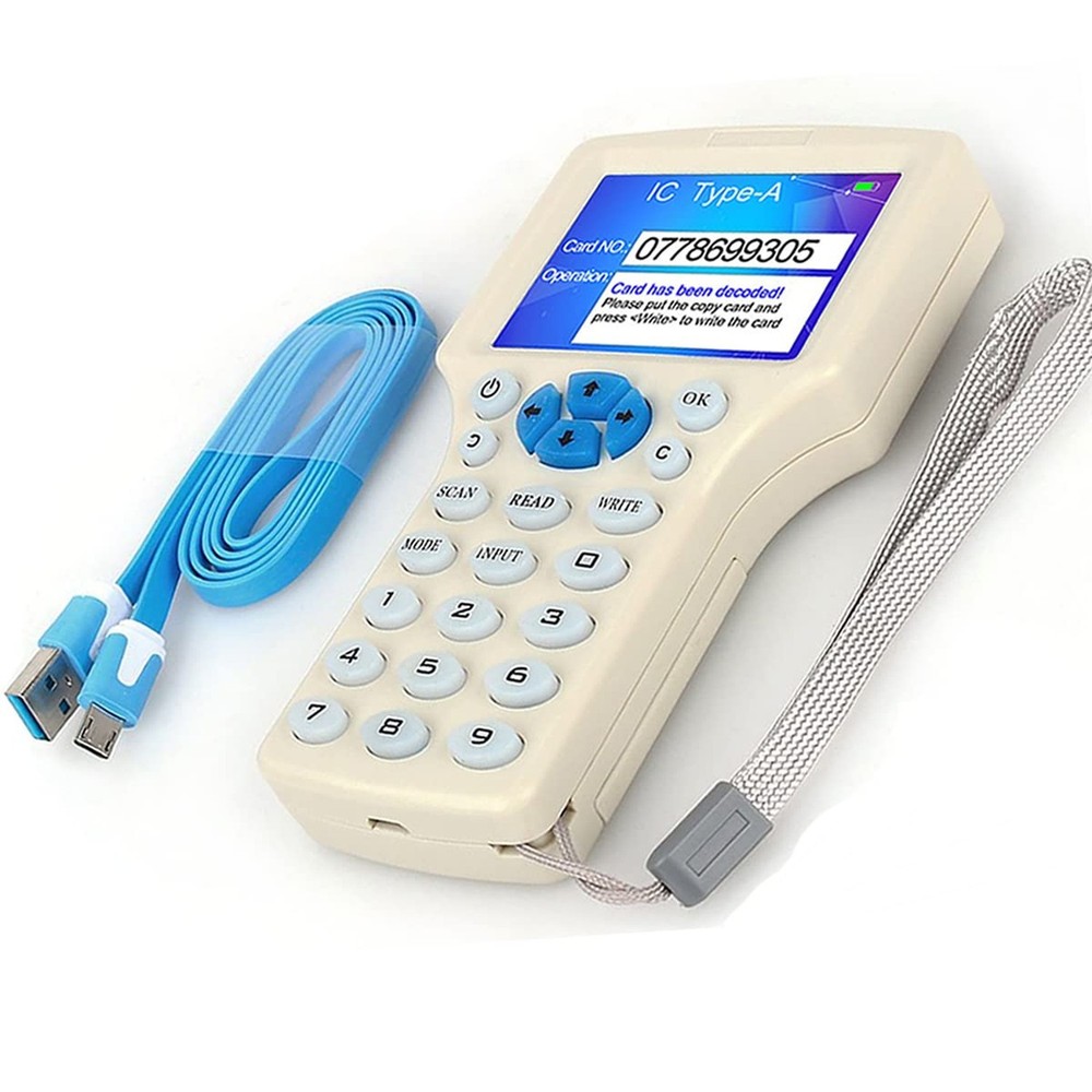 JASAG RFID Reader Writer Duplicator, NFC Reader, 125KHz 13.56MHz RFID Smart C...