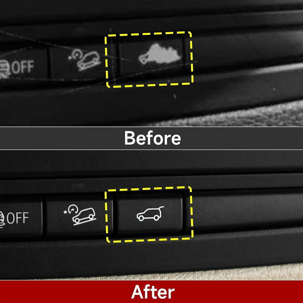 Center Console Rear Trunk Tailgate Open Switch Button Cap For BMW X5 X6 E70 E71