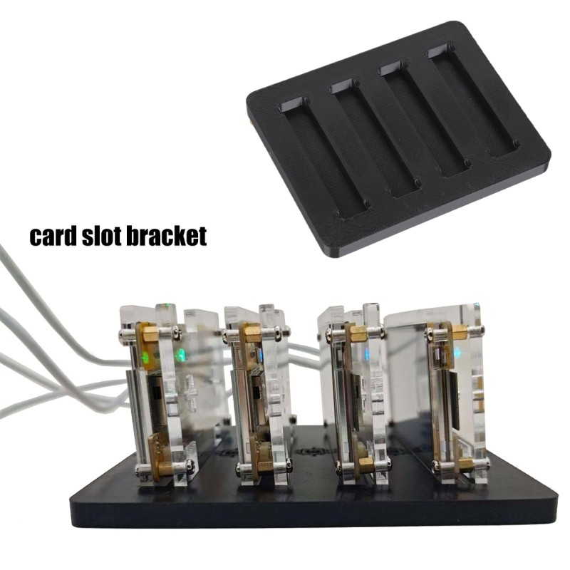 4 Slot Plastic Holder For Mining Equipment