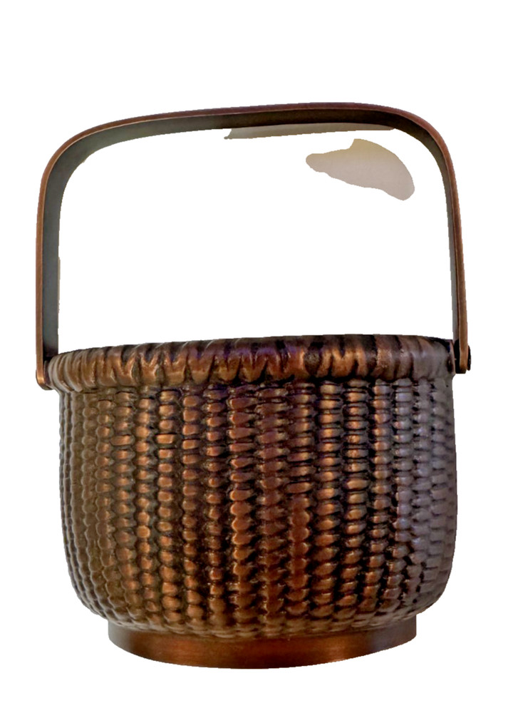 Signed & Dated Michael Healey Nantucket Basket Door Knocker Cottagecore Nautical