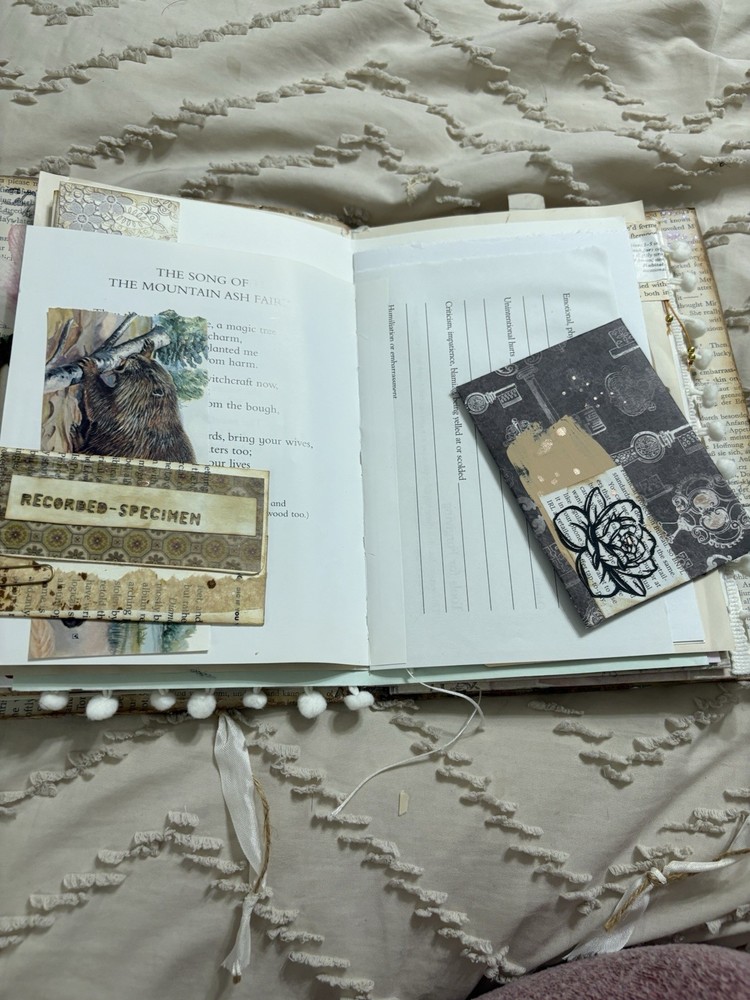 Junk Journal Fairy Themed
