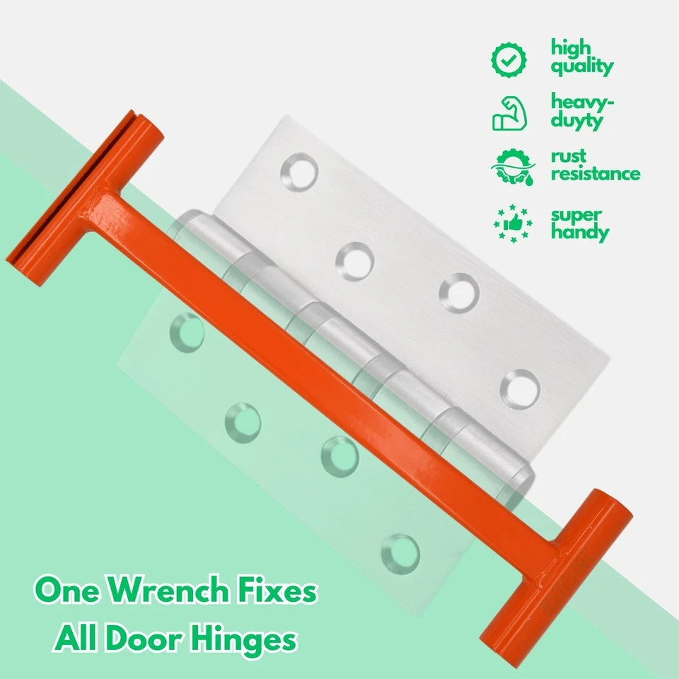 Door Hinge Adjustment Tool Hinge-Doctor - Bender Compatible Orange