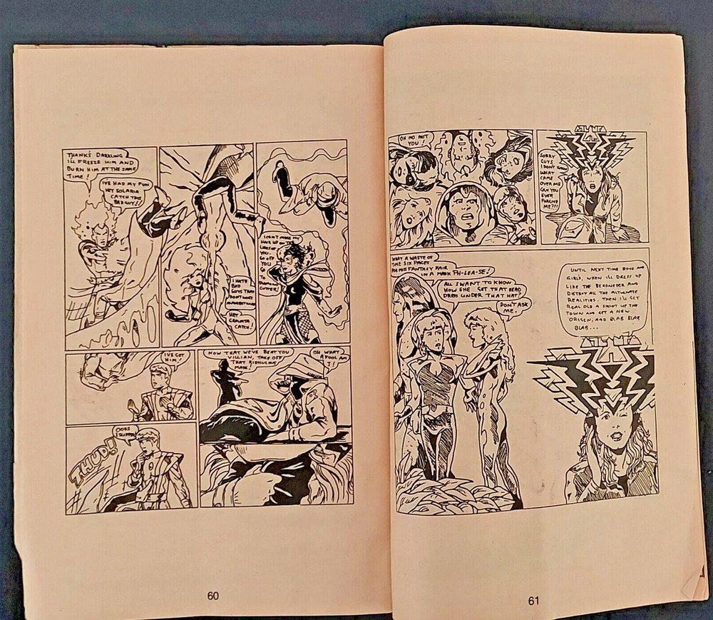 1986 Atlanta Fantasy Fair Program, Dorman Phillips cover