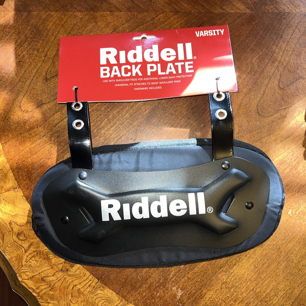 Riddell Backplate Variety Black New