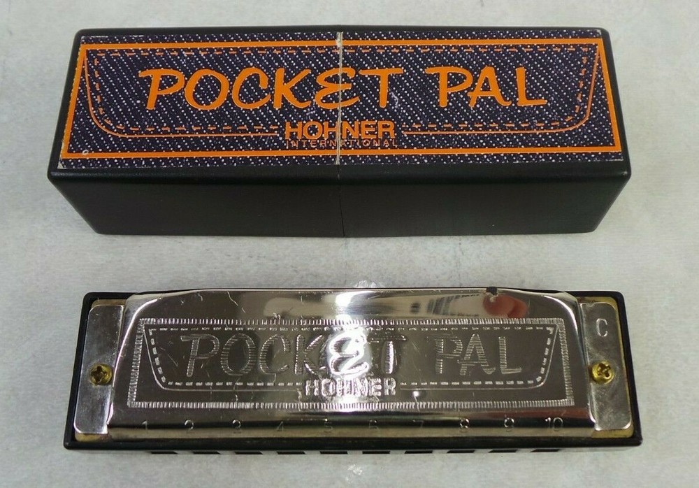 Vintage Pocket Pal Hohner International Harmonica