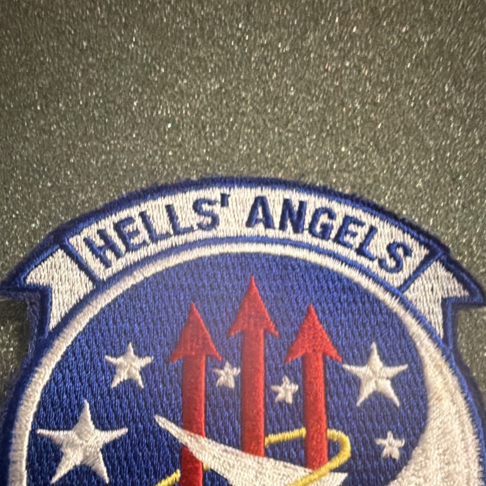 Vietnam Marine Corps VMFA-321 Hells' Angels Squadron Patch all cotton