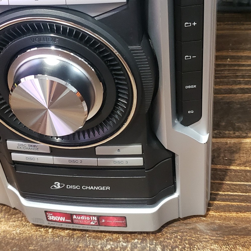 Sony MHC-EC77 3 CD Changer Mini Hi-Fi Component System Only Tested