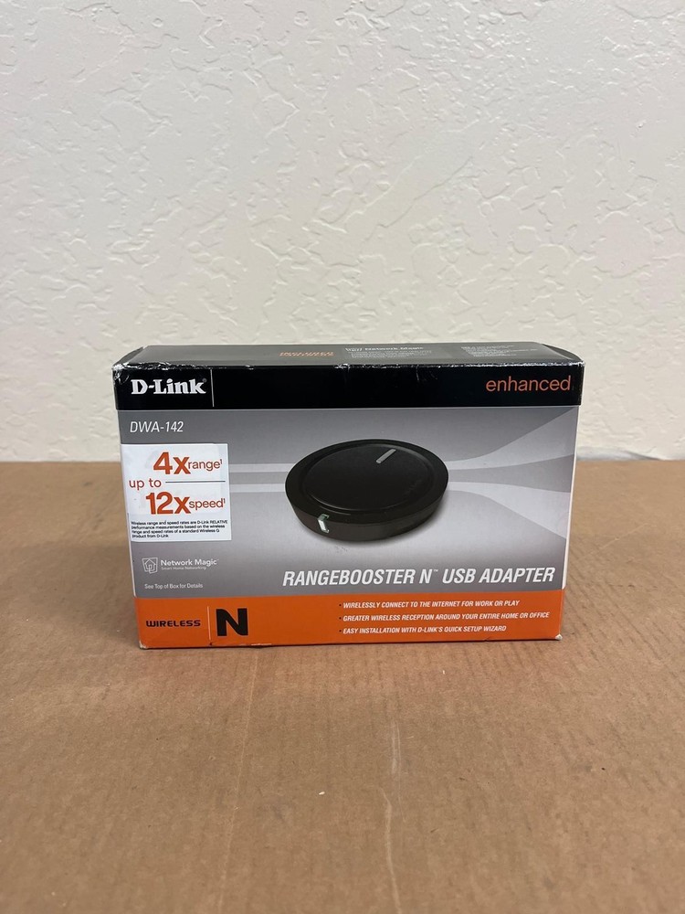 D-LINK DWA-142 RANGEBOOSTER N USB ADAPTE