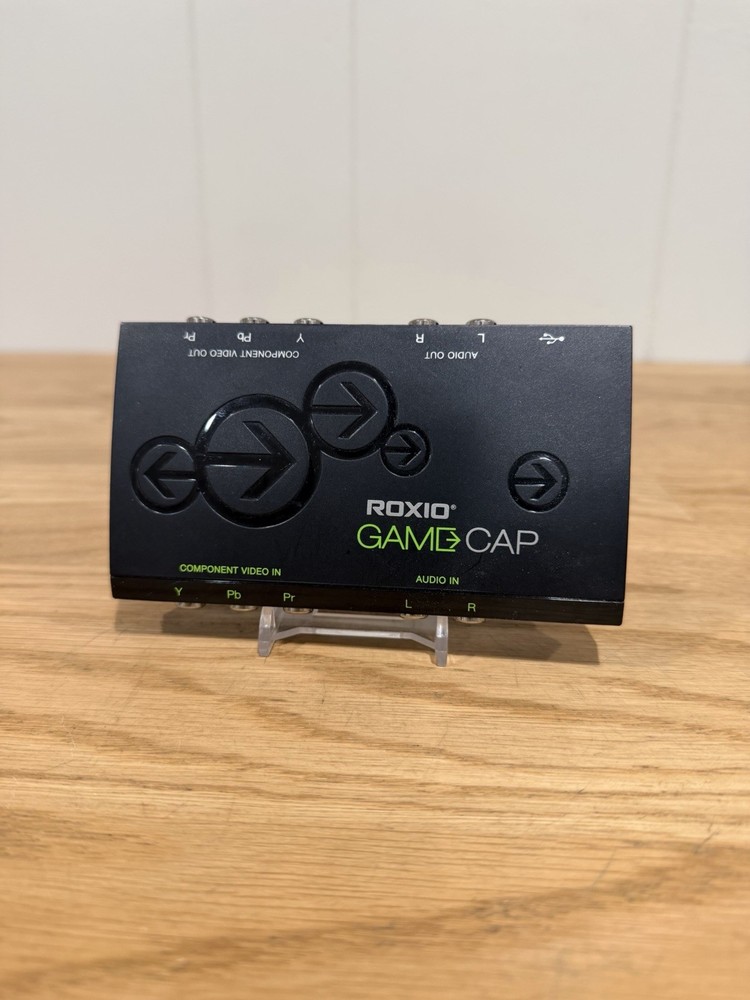 Roxio GameCap HU348-E Component RCA Input Gaming USB Capture No Cables