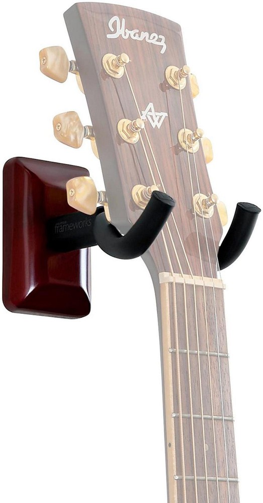 Gator Wall Mount Guitar Hanger Cherry