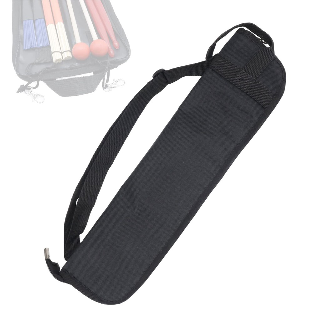 Cheerock Portable Drumstick Bag - Small Storage Case With Hooks Inside for Dr...