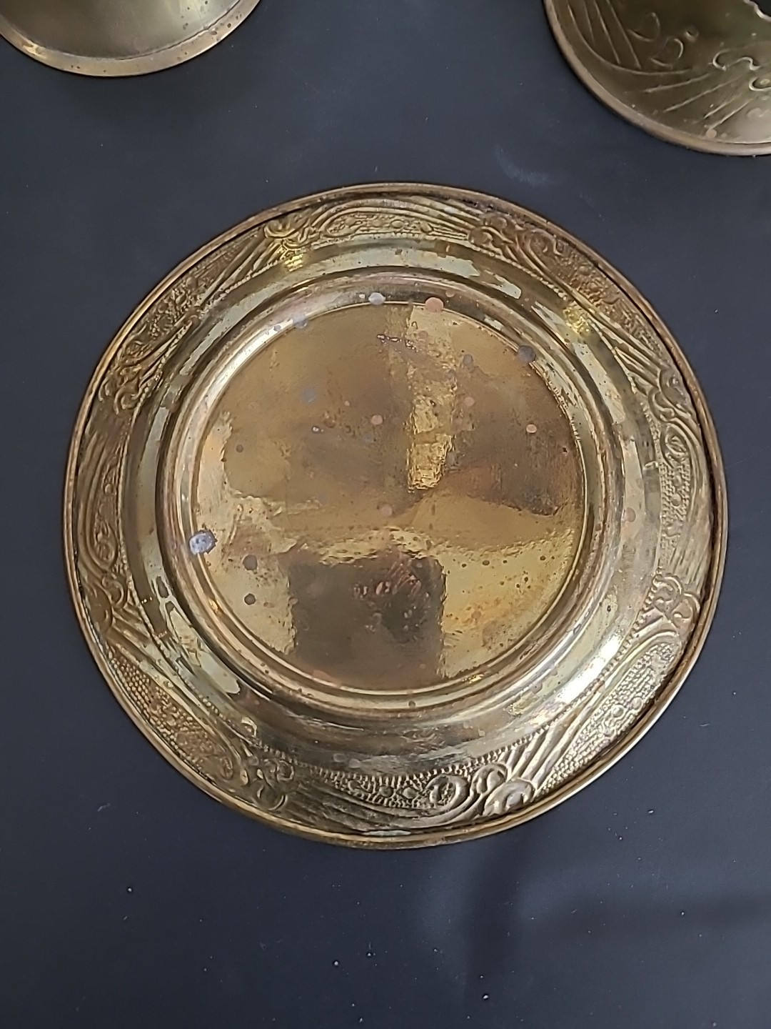 Vintage Chinese Shabu Pot Brass Hot Pot Chiseled Dragon